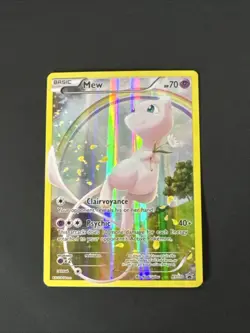 Mew XY110 - XY Black Star Promo Holo Foil Full Art Pokemon Card - Near Mint ! - Image 1