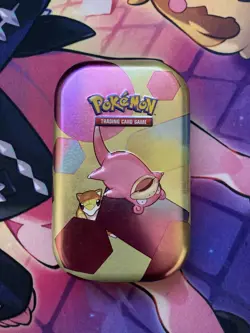 Slowpoke Mini Tin - Pokemon TCG Scarlet & Violet 151 - Tin, Art Card & Coin Only - Image 2