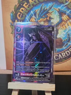 Digimon Card Game BlackWarGreymon ACE EX10-010 SR Foil - Image 1