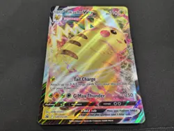 JUMBO Pokemon Card Pikachu VMAX SWSH286 Oversized Promo Holo - Image 1