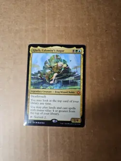 Glarb, Calamity's Augur Bloomburrow Mythic Creature Card 215/281 - Image 3