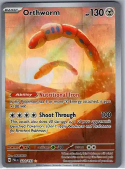 Orthworm - 224/193 SV02: Paldea Evolved - Pokemon Card - NM - Image 1