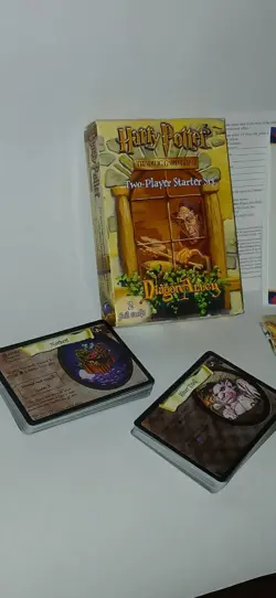 [GAME] Harry Potter Trading Card Game- Diagon Alley- 2 Player Starter Set (2002) - Image 2