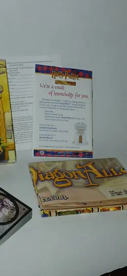 [GAME] Harry Potter Trading Card Game- Diagon Alley- 2 Player Starter Set (2002) - Image 3