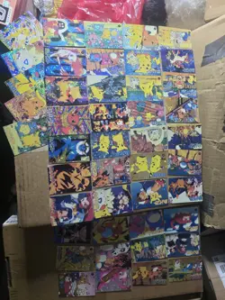 Pokemon Japanese Vintage Pocket Monsters Vending HOLO Shiny Prism 36 Card Set F - Image 1
