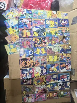 Pokemon Japanese Vintage Pocket Monsters Vending HOLO Shiny Prism 36 Card Set F - Image 2