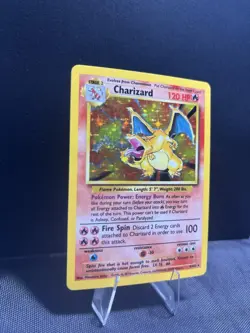 Charizard 4/102 Base Set 1999 Holo Rare Pokemon TCG Card - Image 2