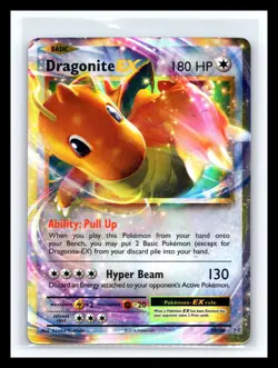💥 Dragonite EX Ultra Rare Holo 72/108 Pokemon XY Evolutions Pokemon Card - Image 1