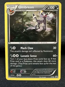 Pokemon Umbreon Black Star Promo XY96 Cosmos Holo Promo Card - Image 1