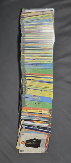 Japanese Disney 100 Weiss Schwarz Bulk Lot of 235 Cards (common non-holos) - Image 1