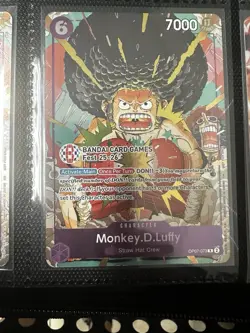 Monkey.D.Luffy (BANDAI Card Games Fest 25-26) - One Piece Promo - Afro Luffy - Image 1