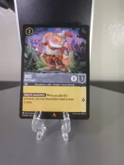 Doc - Bold Knight 193/204 Shimmering Skies Regular Disney Lorcana W/ Bonus Cards - Image 1