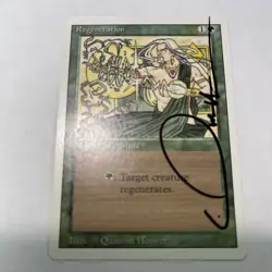 MTG Quinton Hoover Signed Regeneration Revised - Image 1