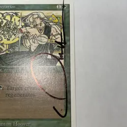 MTG Quinton Hoover Signed Regeneration Revised - Image 3