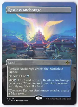 Restless Anchorage (Borderless) R The Lost Caverns of Ixalan 347 NM - Image 1