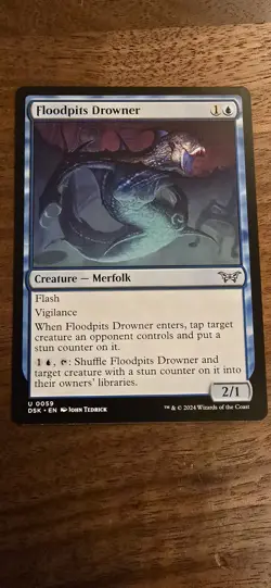 Floodpits Drowner Duskmourn: House of Horror Regular - Image 1