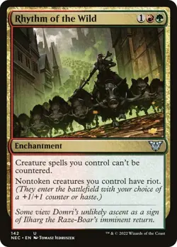 MTG | Rhythm of the Wild | (NM) Kamigawa: Neon Dynasty Commander - Image 1