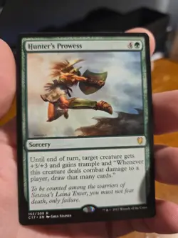 Hunter's Prowess - Born of the Gods - Magic the Gathering MTG Nice! - Image 1