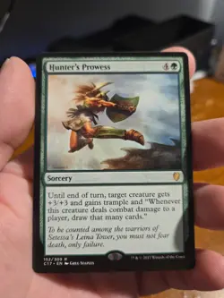 Hunter's Prowess - Born of the Gods - Magic the Gathering MTG Nice! - Image 2