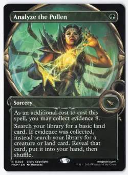 Analyze the Pollen (Showcase) R Murders at Karlov Manor 308 NM - Image 1