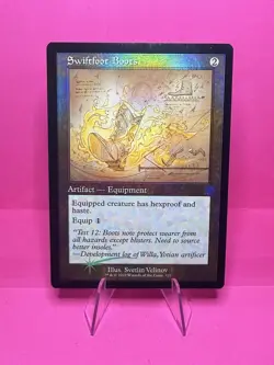 Swiftfoot Boots The Brothers' War: Retro Frame Artifacts Foil #121 - Image 1