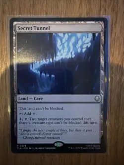 Secret Tunnel - Avatar: The Last Airbender (TLA) Magic The Gathering MTG - Image 1