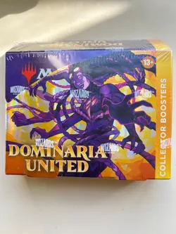 Magic the Gathering Dominaria United Collector Booster Brand New Sealed Box - Image 1