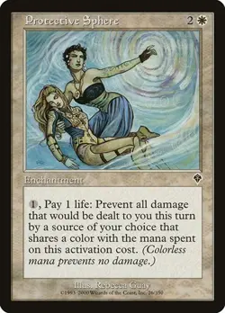 Protective Sphere 26 MTG NM Invasion - Image 1