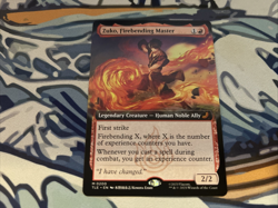 MTG Avatar The Last Airbender Zuko, Firebending Master Extended Art (Nonfoil) - Image 1