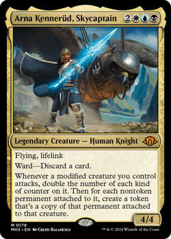 Arna Kennerud, Skycaptain [Modern Horizons 3] Magic MTG - Image 1
