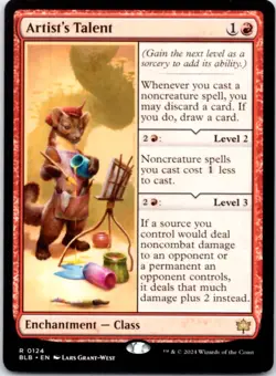 Artist's Talent - Bloomburrow - 124 NM - Image 1