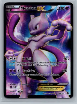 Pokemon TCG Mewtwo EX (98 Full Art) #98/99 Next Destinies - Image 1