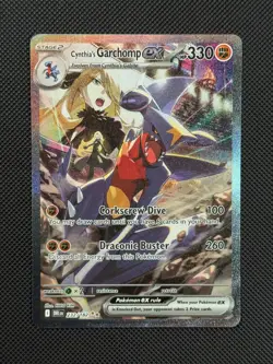 Pokemon Cards Cynthia's Garchomp ex 232/182 Destined Rivals Scarlet & Violet - Image 2