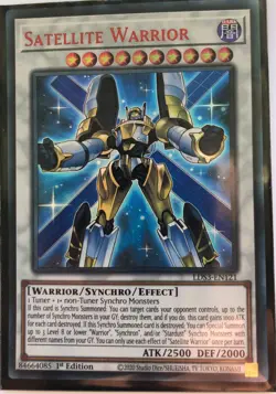 Yu-Gi-Oh! TCG Satellite Warrior LDS3-EN121 Red Ultra Rare 1st Edition Near Mint - Image 1