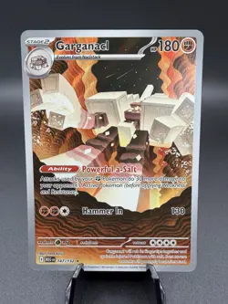Garganacl 147/132 Pokemon TCG Mega Evolutions Illustration Rare Pokemon Card NM - Image 1