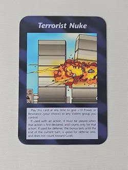 Terrorist Nuke Card Unlimited INWO Illuminati New World Order 365/412 - Image 1
