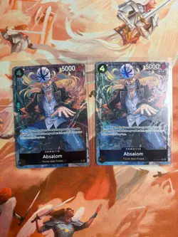 x1 Absalom OP06-081 Rare Alt Art One Piece Card Game Wings Of The Captain Englis - Image 1