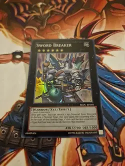 REDU-EN050 Sword Breaker Super Rare Common UNL Yugioh Card NM - Image 2
