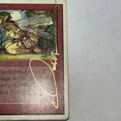 Earthbind Unlimited Edition MTG Card Signed by artist Quinton Hoover - Image 3