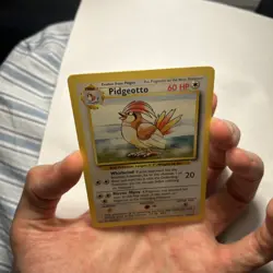 1999 Pokemon TCG Pidgeotto Base Set 22/102 Regular Vintage Rare Card NEAR MINT - Image 4