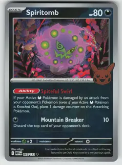 Spiritomb - (Pokeween 2025) Promo Miscellaneous Cards & Products 087/132 NM - Image 1