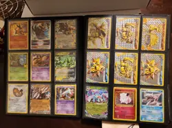 FULL 360 Card Binder Pokemon M/NM Vmax EX XY GX Shining Full Art IR Evolutions V - Image 4