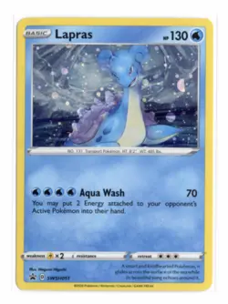 Lapras SWSH051 Promo Holo Sword & Shield Promo Cards Pokemon TCG - Image 1