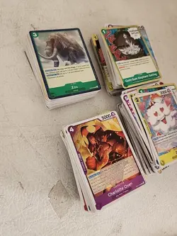 One Piece TCG x200+ Cards BULK LOT | 200 Holographic Rares NM #1 Random Sets - Image 3