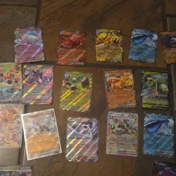 Pokemon TCG Mixed Card Lot of 46 Full Arts, Illustration Rares & More - Image 4