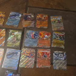 Pokemon TCG Mixed Card Lot of 46 Full Arts, Illustration Rares & More - Image 5