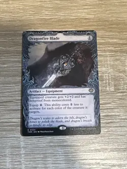 Dragonfire Blade (Showcase) #324 (NM) Tarkir Dragonstorm TDM Magic MTG - Image 1