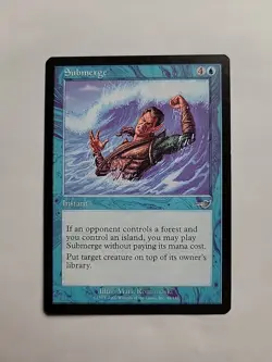 MTG - Submerge _ Nemesis Regular Uncommon #48 - Image 1
