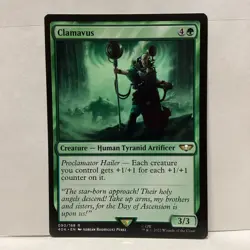 MTG Clamavus Magic: The Gathering Warhammer 40K Rare #090 - Image 1