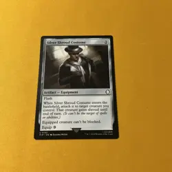 MTG - Silver Shroud Costume - Universes Beyond: Fallout - Image 1